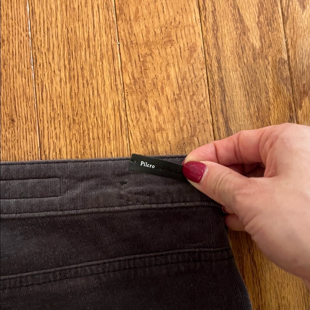 Anthropologie Pilcro and the Letterpress Serif Gray Courdory Pants Women’s 28 - Picture 10 of 13